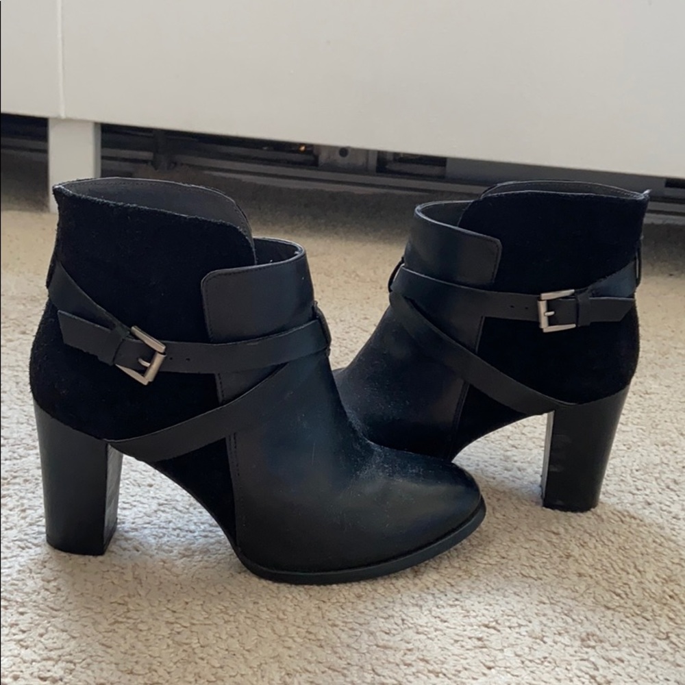Jonak Paris real leather booties size 9